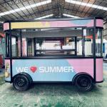 Flour-based Catering Trailer for Multipurpose Snack Beverage and Ice Cream Sales