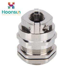 Wholesale Tensile Double Lock Type Brass Cable Gland M12 - M72 For Cable Seal from china suppliers