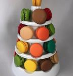 Food Safe Clear PET Macaron Packing Box Cake Roll Snow Crisp Baking Cookies
