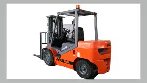 Wholesale Red Isuzu High Lift Low Profile Forklift 2 Stage Or 3 Stage Mast CPCD25 from china suppliers