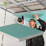 Reinforced Water Resistant Plasterboard With Pure Natural Gypsum Material OEM
