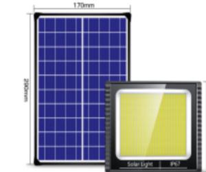 Wholesale Abs Cri&gt;80 High Brightness 200w Solar Flood Light With Remote Controller from china suppliers