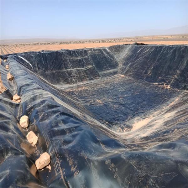 Virgin or Recycled HDPE Geomembrane Circular Tanks for Aquaculture Lower