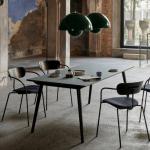 Home Furniture Solid Wood Rectangle Dinning Table for Modern Restaurants
