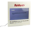 7/10 inch LCD countertop video display battery operated video player for in