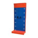 Single Sided Supermarket Display Shelf Retail Shop Shelf Light Duty