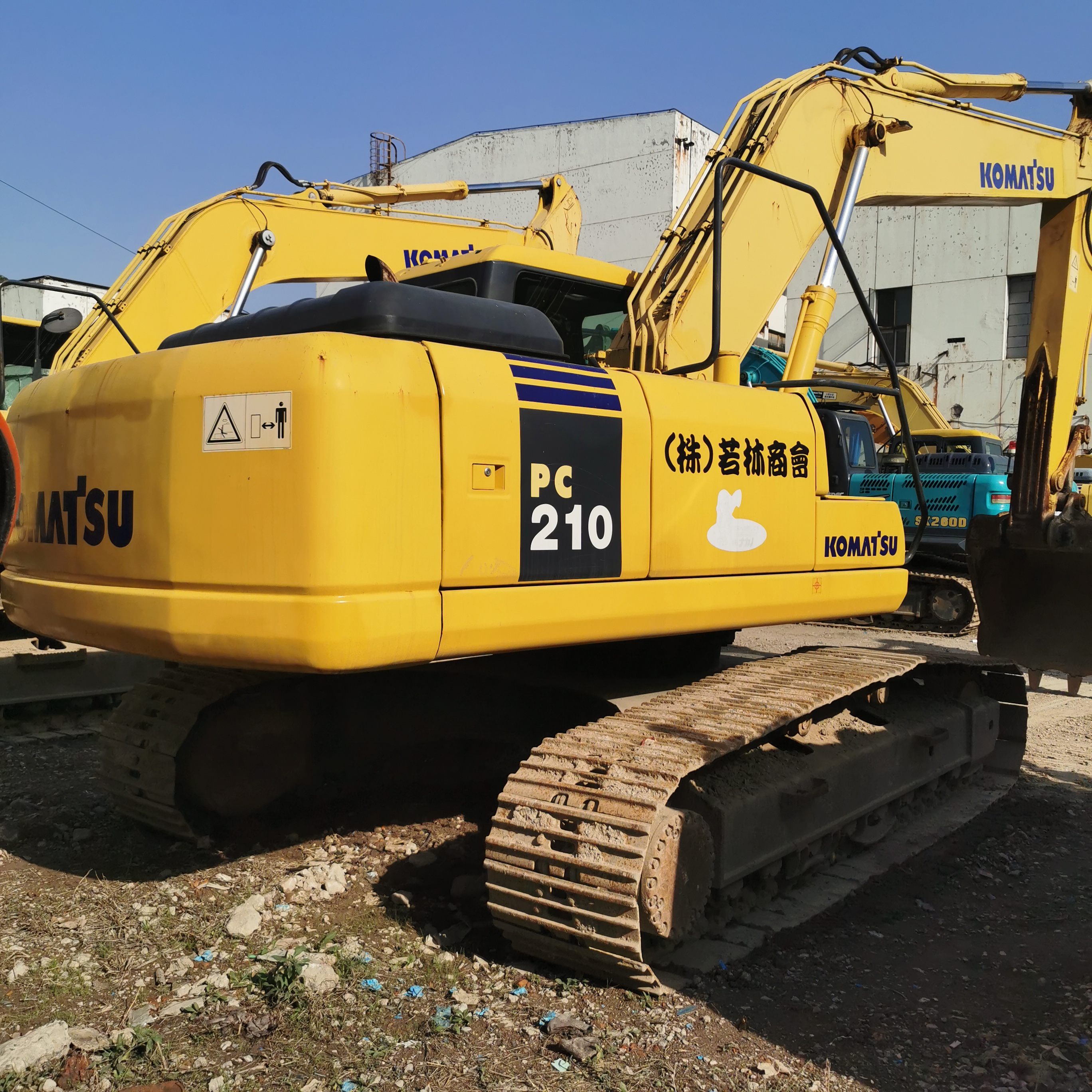 107KW Power Hydraulic Pump Used PC200 PC210 Kumatsu Excavator Machine for Construction