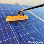 Manual Spray Brush for Physical Cleaning of Photovoltaic Farms Solar Panels and