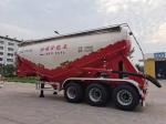 Carbon Steel 3 Axles 10800*2500*3700mm 40cbm Capacity 40cbm Carry Bulk Cement