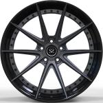 M4 F82 2017 Custom 2-PC Rims 20x8.5 And 20x11 Matt GunMetal Face