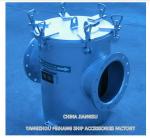 Straight Through Type Marine Seawater Filter, Seawater Filter-Coarse Water