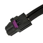 Automotive MINI FAKRA Coaxial Cable 4 Pin A Code Connectors For BMW