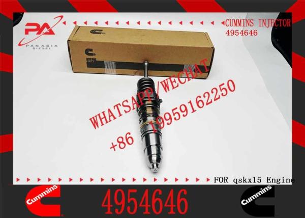 4954646 Genuine Diesel Engine Common Rail QSX15 Fuel Injector 4076963 4903028