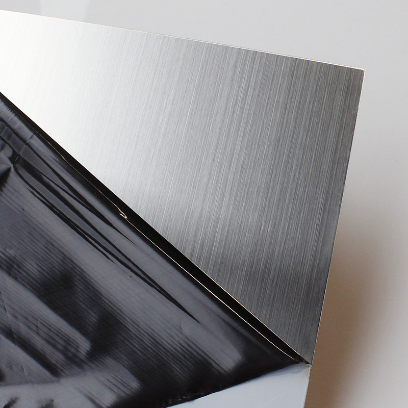 304 Grade Brushed Stainless Steel Sheet 0.9Mm Black Hairline Finish