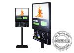 21.5 Inch Advertisement Mobile Phone Charging Kiosk Self Service Charging