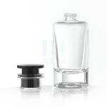 Glass/Plastic Perfume Bottle Packaging 30ml/50ml/100ml Capacity Round Shape
