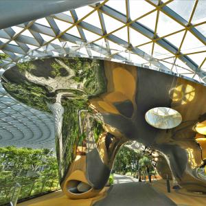 Wholesale Dual Curved Stainless Steel Facade Discovery Slides Mirror Polished from china suppliers