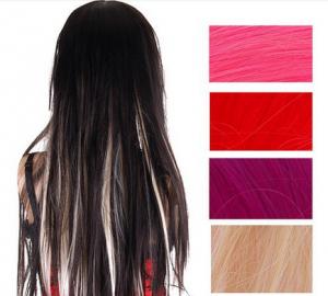 China 7A Clip In Synthetic Hair Extensions / Tangle Free Hair Extensions on sale