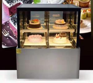 Wholesale Right Angled Fan Cooling Refrigerated Cake Display Cabinets Low Consumption with 900mm Length from china suppliers