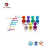 11mm Dia Pot Shape Magnetic Push Pins for Office Maps in Colorful Design