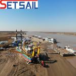 Rexroth Hydraulic Control Wheel Bucket Hard Mud Dredger with Total Height 1.5m-2