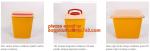 PP Medical Sharp Containers 5L Waste Container, Medical Sharps Square Sterile