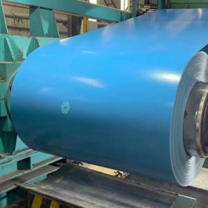 Wholesale Blue Color Zinc Coated And Prepainted Steel Coil With Protective Layer from china suppliers