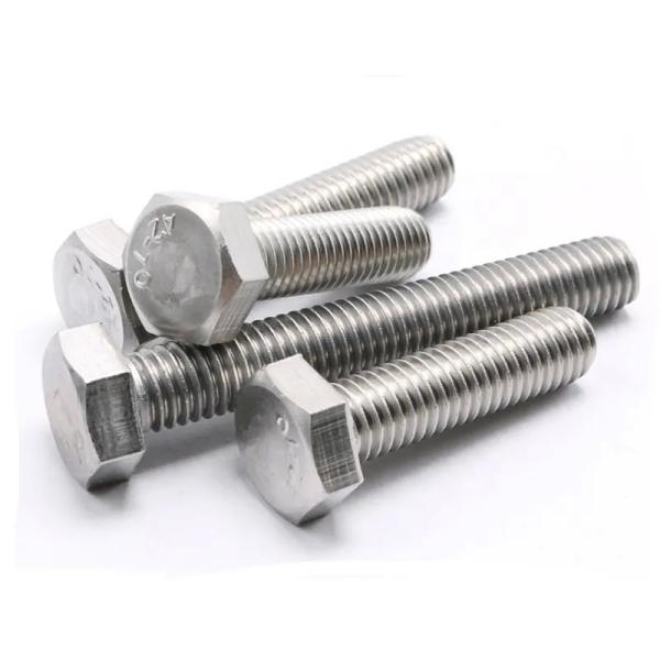 Super Duplex 2205 2507 Hexagon Bolts And Nuts Stainless Steel 904l Hex Bolt