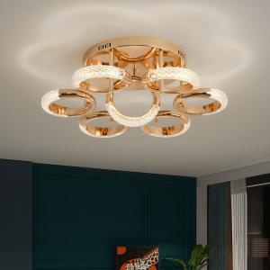Wholesale JYLIGHTING Modern Exquisite Moon Living Room Back Wall Acrylic Wall Lamp Creative Personality Bedroom Bedside LED Wall Lights Modern Pendant Light from china suppliers