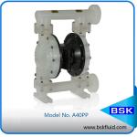 Corrosion Resistant Air Driven Double Diaphragm Pump Polypropylene Diaphragm