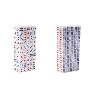 Wholesale Casino D6 White Acrylic 6 Sided Dice Polyhedral Custom Engraved Dice from china suppliers