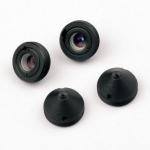 1/4" 2.2mm F2.4 Megapixel M12x0.5 Mount 120degree Wide Angle Sharp Cone Pinhole