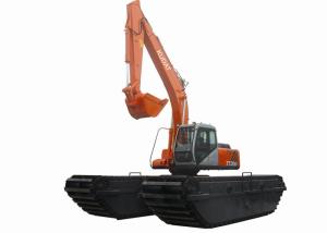 Wholesale Turbocharged ISUZU Engine Amphibious Excavator Rental for Swamp / Soft Areas from china suppliers
