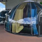 Contemporary Design 2024 Bubble House Outdoor Transparent Room Network Red