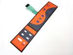 Solid Printing Silver Pad Domes Membrane Keypad Manufacturer With 2.54MM Pitch