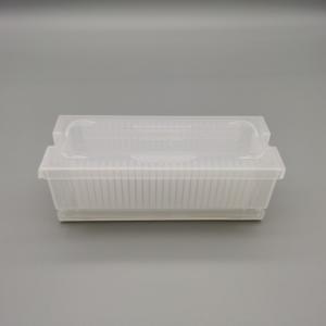 China 2 Inch Rectangular Silicon Wafer Box 25PCS Press Type Recyclable on sale