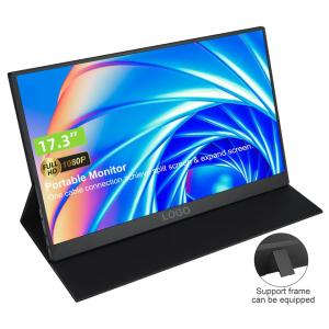 Wholesale Portable 17.3Inch Gaming FHD IPS Screen 1080P 4K UHD External USB Touchscreen Display from china suppliers