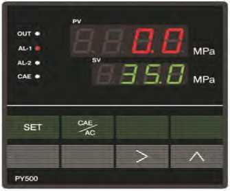 Dual 4 Digit LED 100mA Water Pressure Indicator 0.1 Level Accuracy