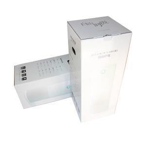 Wholesale Appliances Self Erecting Boxes , AB Flute White Custom Cmyk Boxes from china suppliers