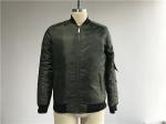 Men's Fatigue Polyester Bomber Jacket With Tap On Zip Pocket TWS15781