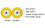 ISO9001 Certified Tight Fiber Indoor Fiber Optical Data Cable For Tight Spaces