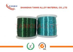 China Colored Enamelled Copper Wire , Super Enamel Coated Copper Wire For Precision Resistor on sale