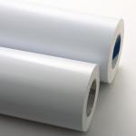 80um PE White TC Adhesive Label Material WG9033