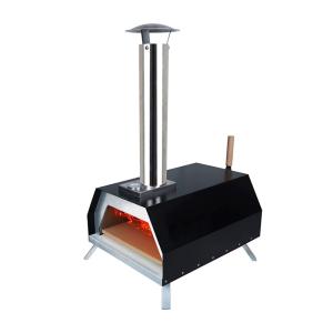 Wholesale 16&quot; Pizza Oven Wood Fired 500 Portable Pellets Pizza Stove with Chimney Smoke Outlet from china suppliers
