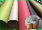 0.55mm Thickness Durable Recycled Washable Fabric Kraft Paper For Flower Pot