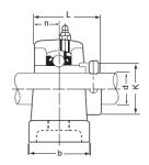 Stainless Steel Pillow Blocks Bearings Low Noise For Construction Machines