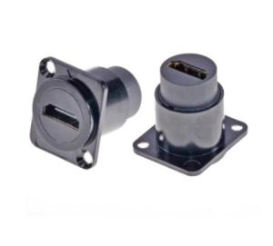 Wholesale Industrial Electronics Accessories Zinc Alloy Square Data Connector for Audio Data via USB from china suppliers