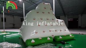 Wholesale 4m x 3m Green / White Inflatable Water Toy / Mini PVC Iceberg For Water Park from china suppliers