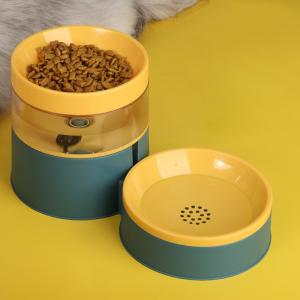 China Dog Bowl Automatic Feeder Pet Bowl Heightening Neck Protection Water Dispenser Cat Bowl on sale