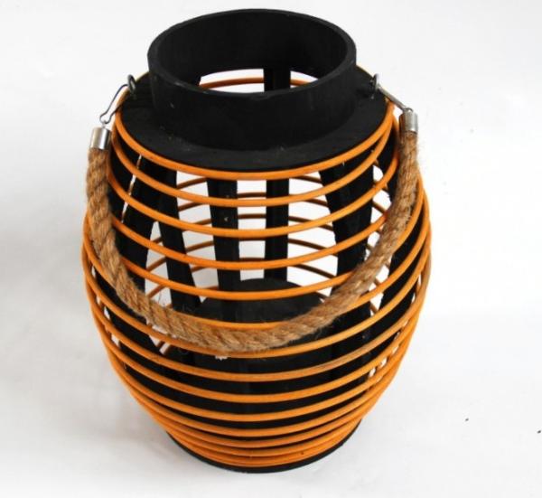 Hot Sale Led Lantern Indoor And Outdoor Decoration Natural Handmade Rattan Weave